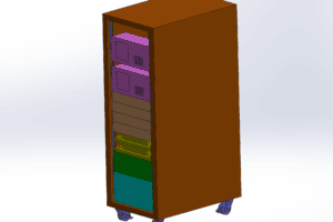 Custom 19in server rack