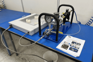 Custom Hydrostatic Testing Station